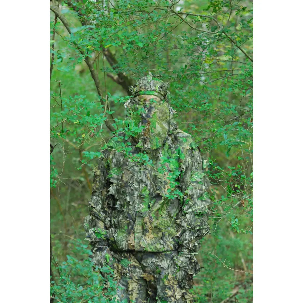 Titan 3D Leafy Suit P featuring realistic leafy design, full-body costume made for outdoor adventures and costume events.