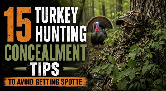 15 Turkey Hunting Concealment Tips to Avoid Getting Spotted