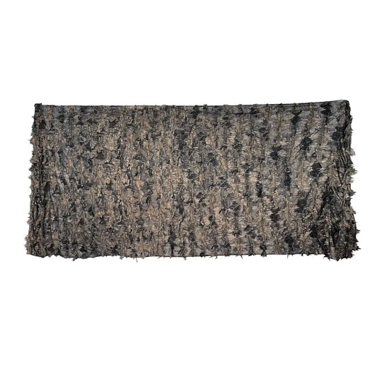 Titan 3D Leafy Hunting Blind Cover with realistic Timber camouflage pattern for concealment in outdoor hunting environments.