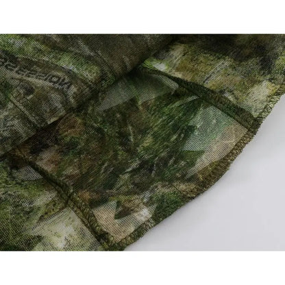 Titan 3D face mask with leafy pattern, made of breathable fabric, designed for comfortable wear and face protection.