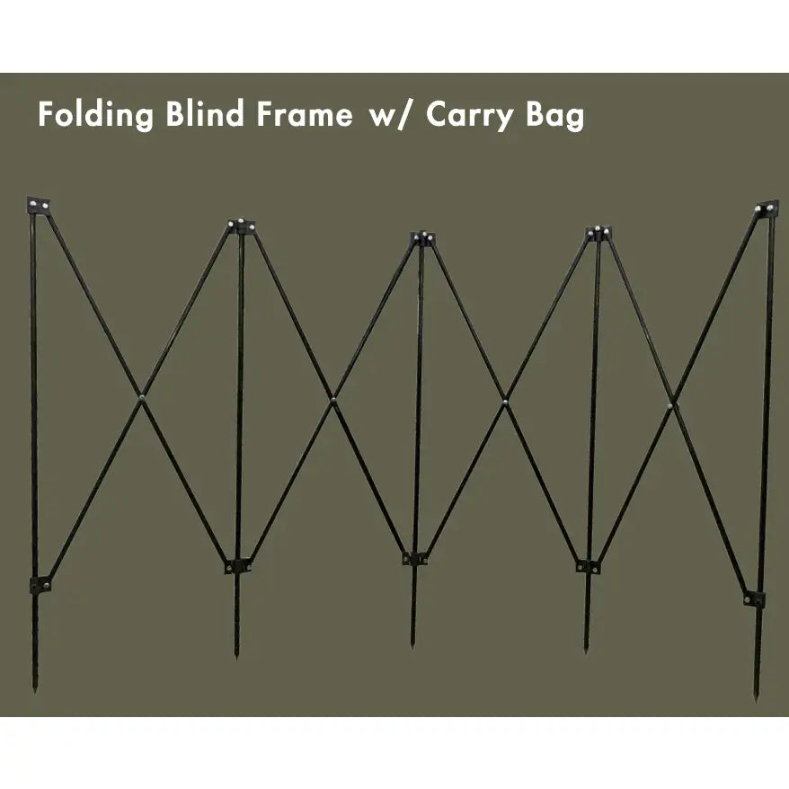 Titan 3D folding blind frame with carry bag, 36-inch size, lightweight and portable for outdoor hunting or camping.