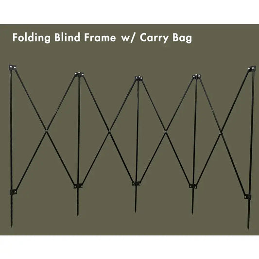 Titan 3D folding blind frame with carry bag, 36-inch size, lightweight and portable for outdoor hunting or camping.