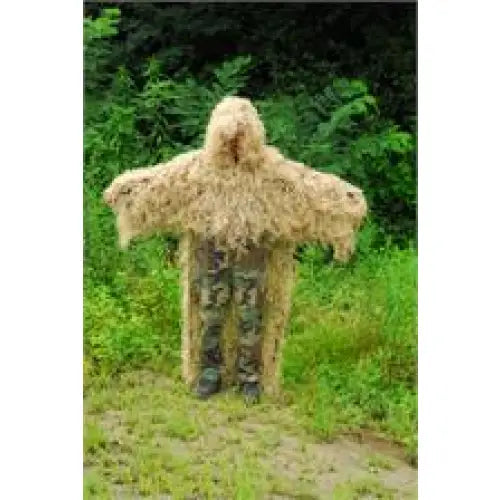 Military ’Stalker’ Ghillie Poncho Synthetic thread| Color| Synthetic Ultra light - Desert