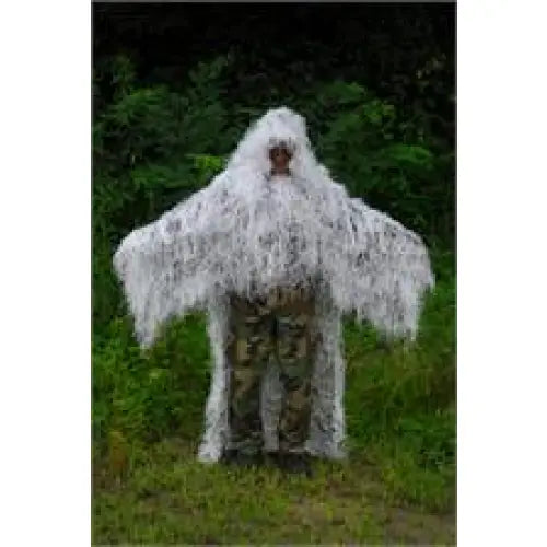Military ’Stalker’ Ghillie Poncho Synthetic thread| Color| Synthetic Ultra light - White