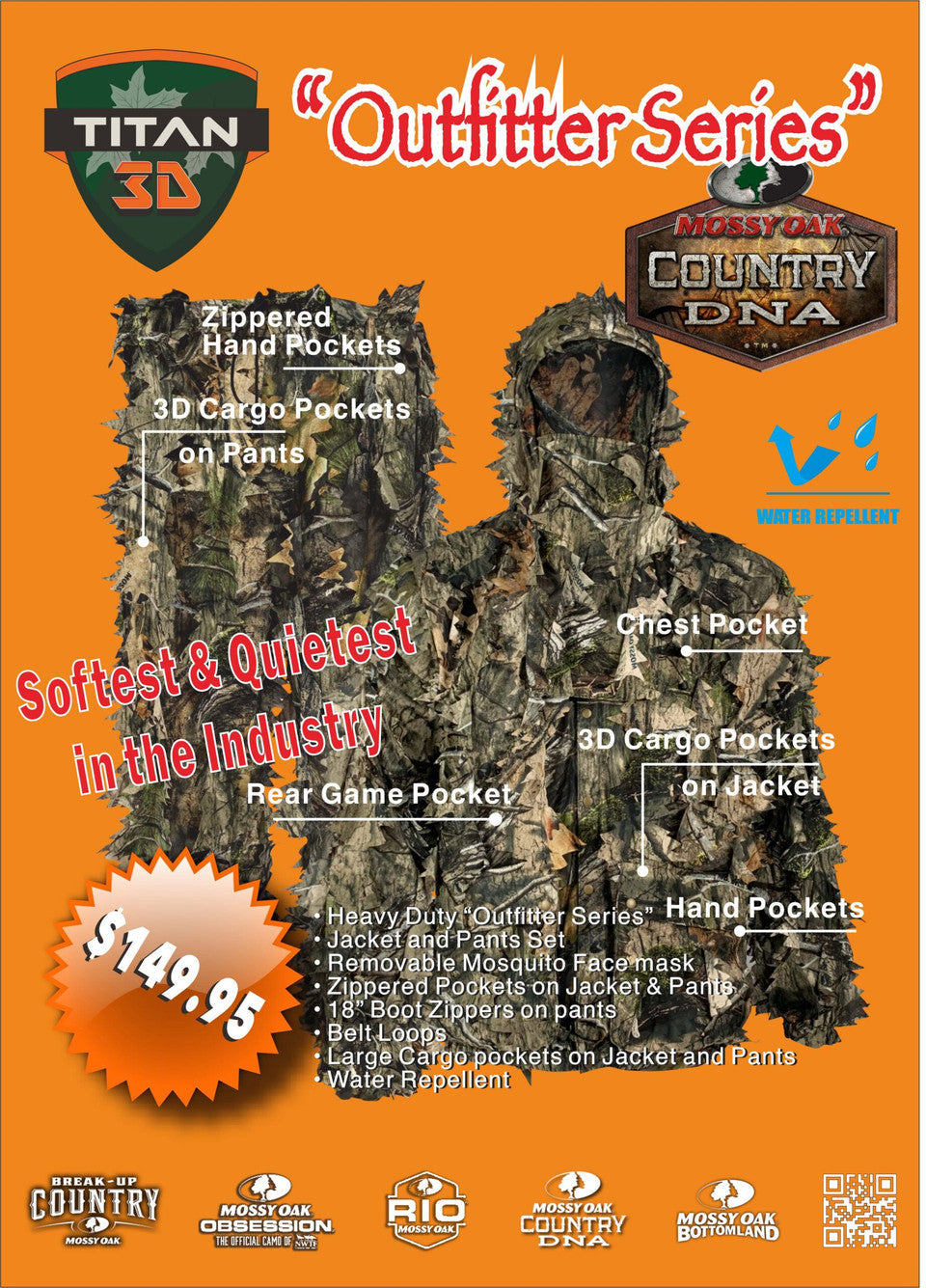 Outfitter Series Leafy Suits - P